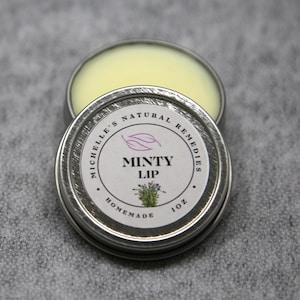 Minty Lip Balm