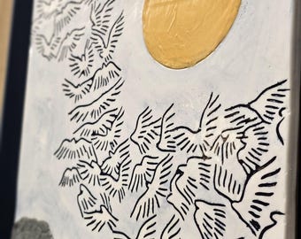 Ceramic Flocking Vault: Toward the Golden Light