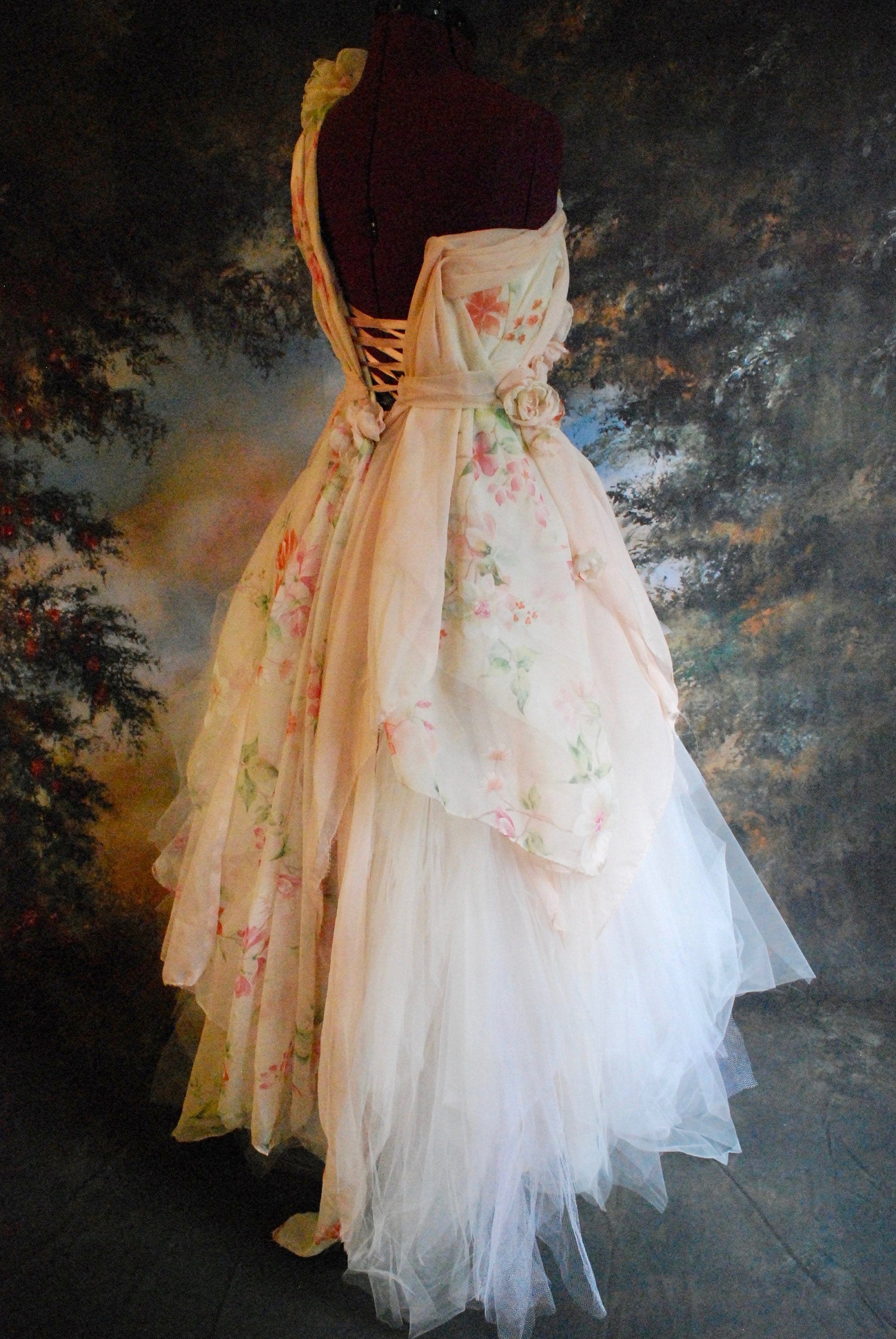 princess peach dress corset Miccostumes Women's Pink Corset Skirt Set Cosplay Costume