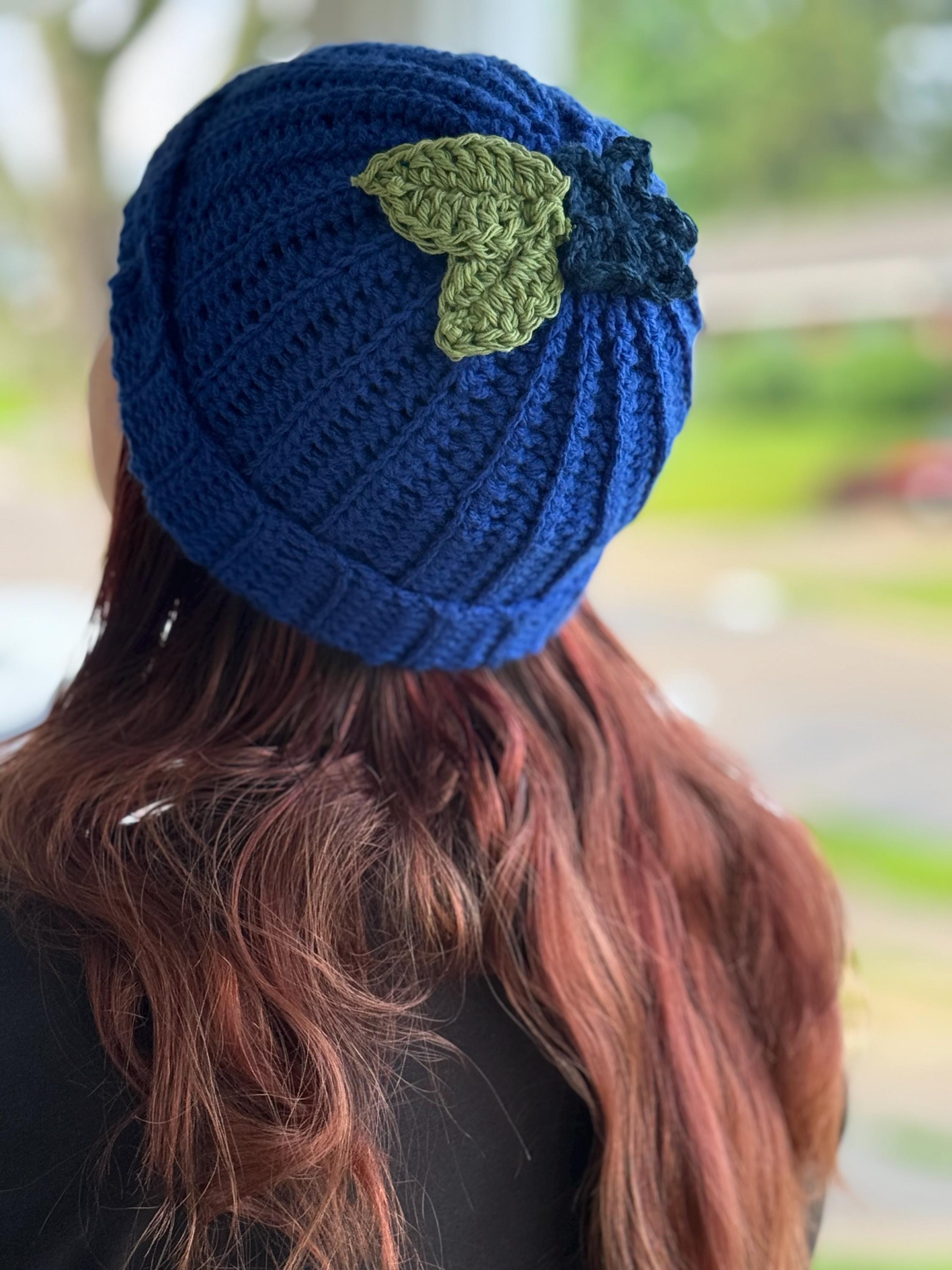 Blueberry Beanie Pattern - Etsy display picture 2