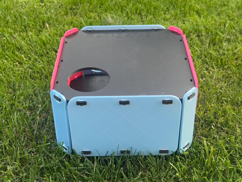 Modular 3D Printed Pet House for Rats, Hamsters & Small Pets Custom