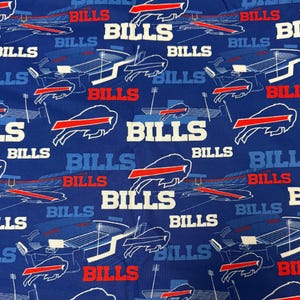 Buffalo Bills Cotton Fabric/Stadium