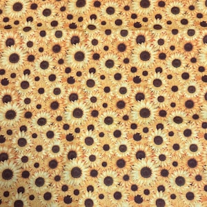 Sunflower Cotton Fabric