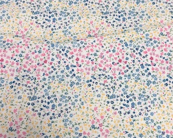 Small Flowers Cotton Fabric
