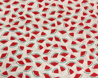 Light Weight Cotton Fabric/Water Melon