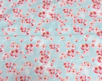 Cherry Blossom Cotton Fabric