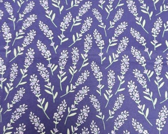 Lavender Cotton Fabric