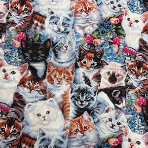 Kitten Cotton Fabric