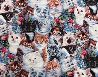 Kitten Cotton Fabric