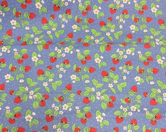 Strawberry Cotton Fabric