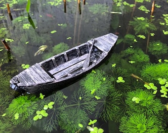 Fishtank Dekoration, Schwimmboot für Aquarium, Geschenk für ein Aquarium