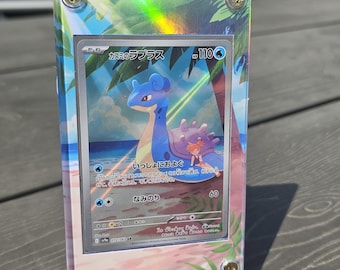 Holographic Extended Art Case – Misty's Lapras