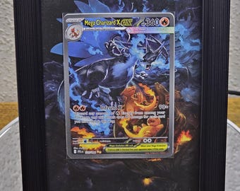 Extended art Photo Frame For Mega Charizard