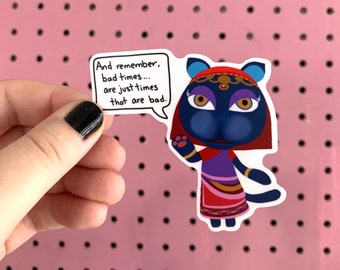 Katrina Vinyl Sticker Animal Crossing Waterproof