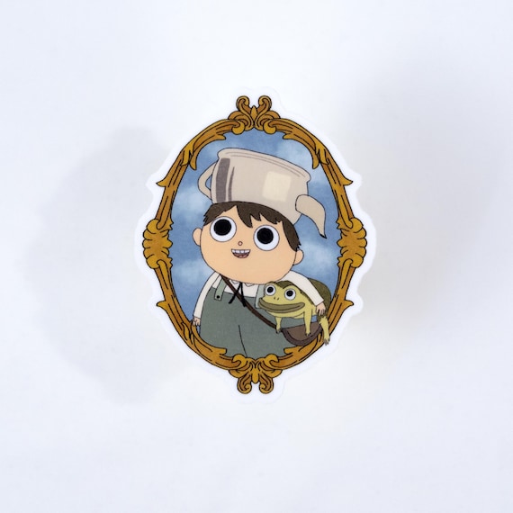 Greg Sticker vinyl waterproof dishwasher safe over the garden wall OTGW wirt frog