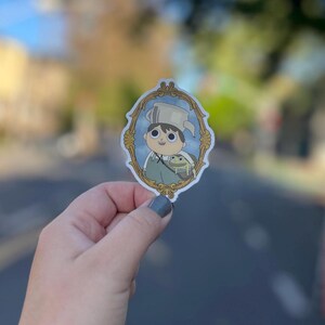 Greg Sticker vinyl waterproof dishwasher safe over the garden wall OTGW wirt frog image 4