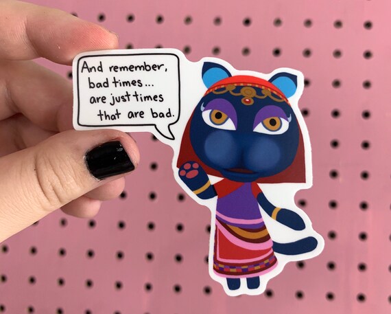 Katrina Vinyl Sticker Animal Crossing Waterproof - Etsy Katrina Vinyl Sticker Animal Crossing Waterproof - Etsy