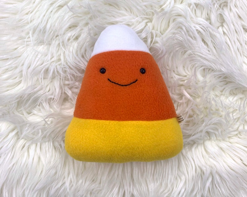 candy corn stuffed toy