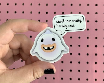 Wisp Vinyl Sticker Animal Crossing Ghost