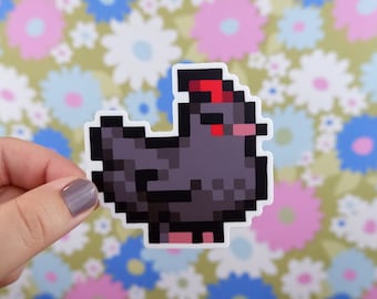 Void Chicken Waterproof Sticker Stardew Valley vinyl dishwasher safe waterbottle