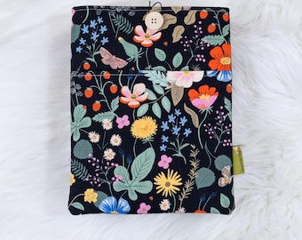 Strawberry Fields Booksleeve - Large rifle paper co strawberries book cover ipad air cozy sleeve