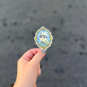 Greg Sticker vinyl waterproof dishwasher safe over the garden wall OTGW wirt frog image 3