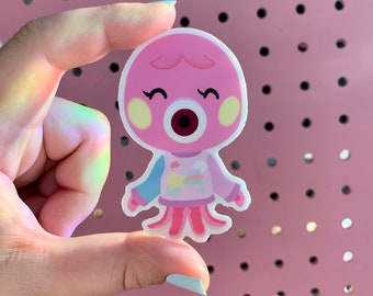 Marina Animal Crossing Vinyl Waterproof Sticker