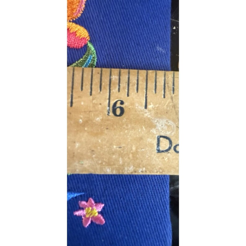 Brighton French Garden Jewelry Box Embroidered Flowers Butterfly Blue NEW w/ TAG image 13