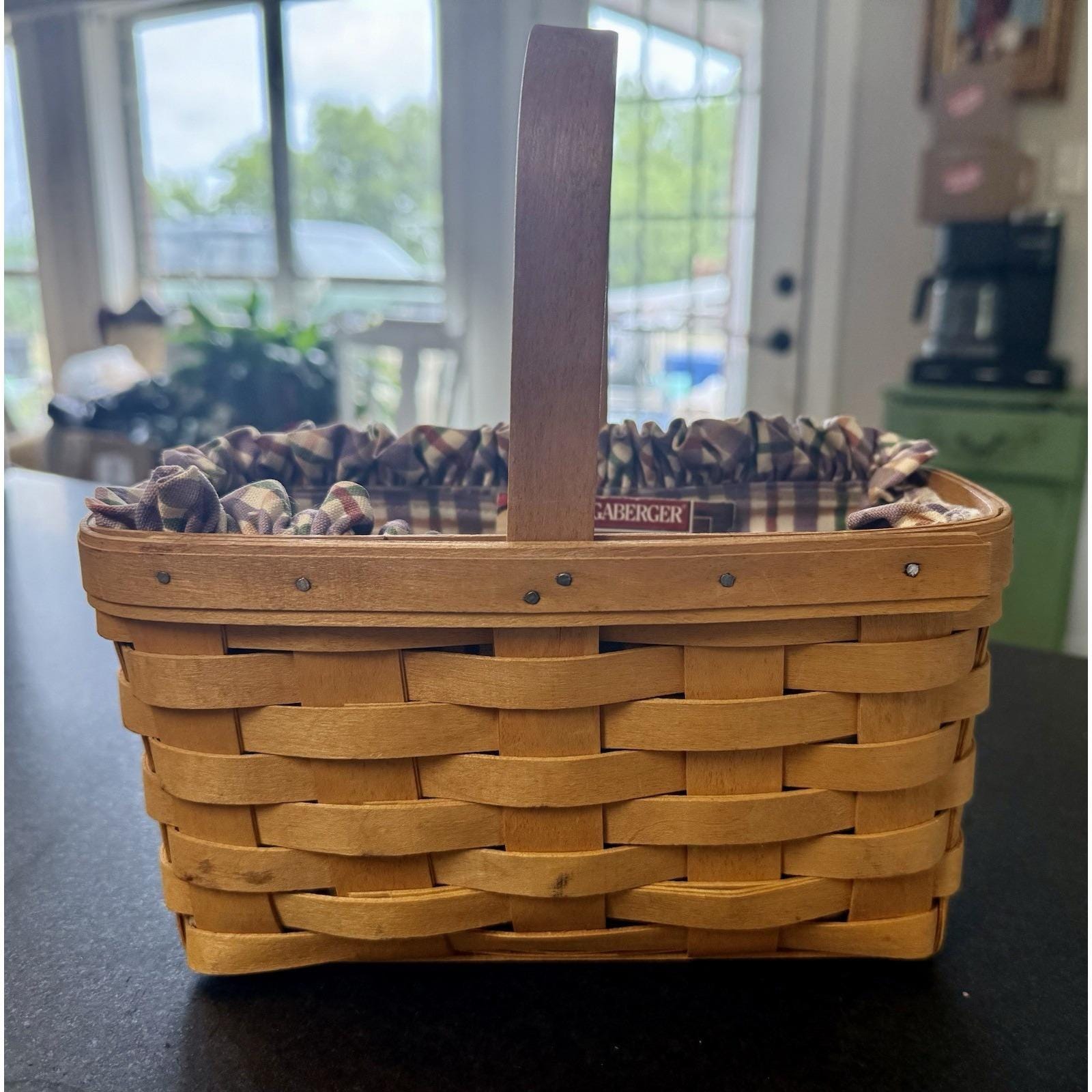 Longaberger Rectangle Basket - Etsy