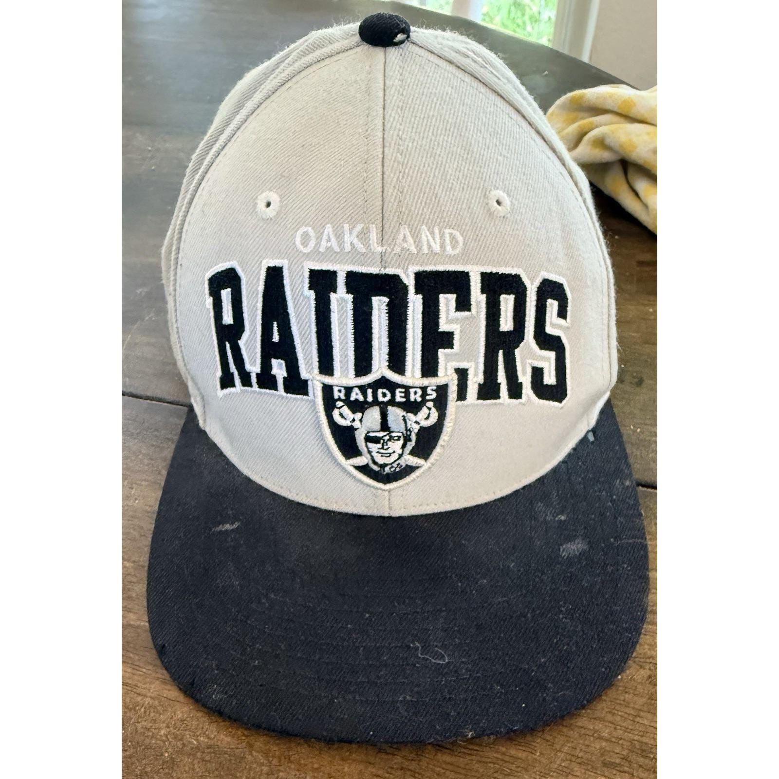 Mitchell & Ness Snapback Hat NFL Vintage Oakland Raiders
