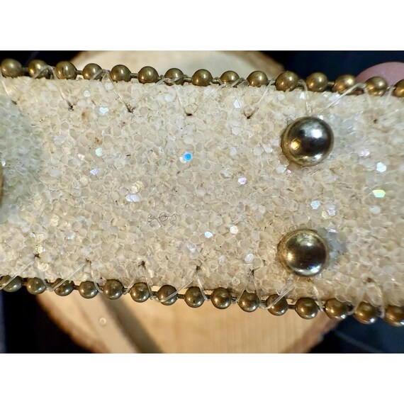 Vintage Western Glitter Belt Elite Fresno Cabochon Stones  display picture 1