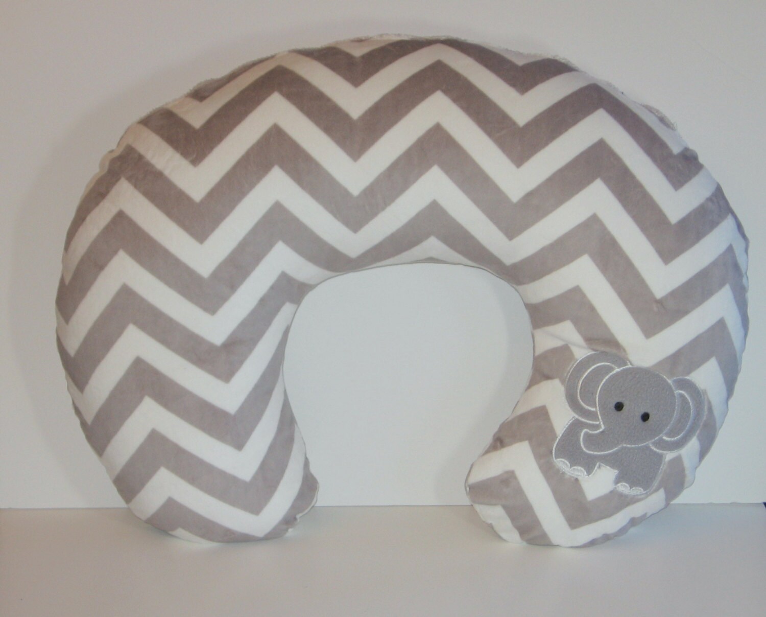 Boppy Cover Boppy Slipcover Chevron Minky Boppy Elephant Etsy