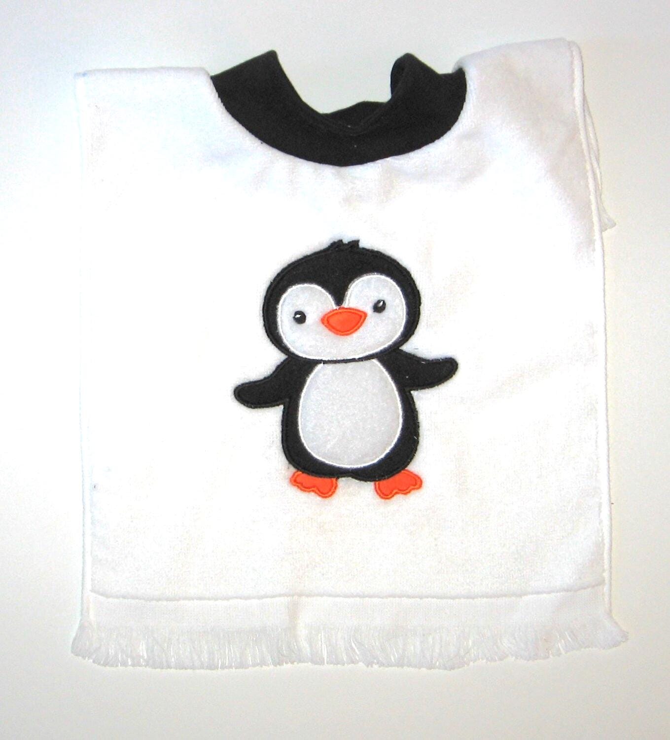 Penguin Bib - Etsy Singapore