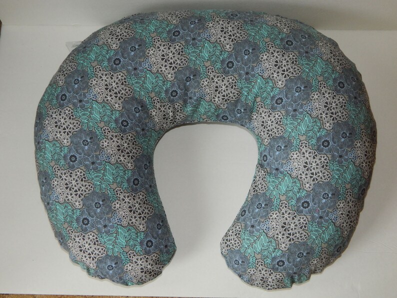 gray boppy pillow