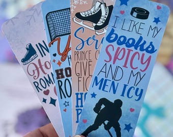 Hockey Romance Bookmark Bundle - Romance Reader Gift Ideas