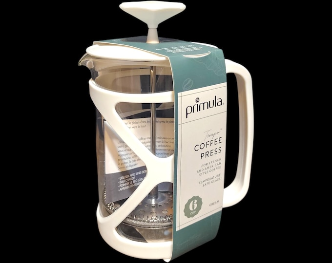 Featured listing image: 6 to 8 Cup Coffee French Press with Chiapas Roast