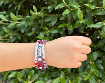 Fourth of July Bracelet Set