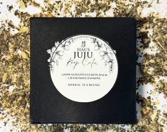 Mezcla de té de hierbas Keep Calm/Ayuda para la ansiedad/7-3 oz
