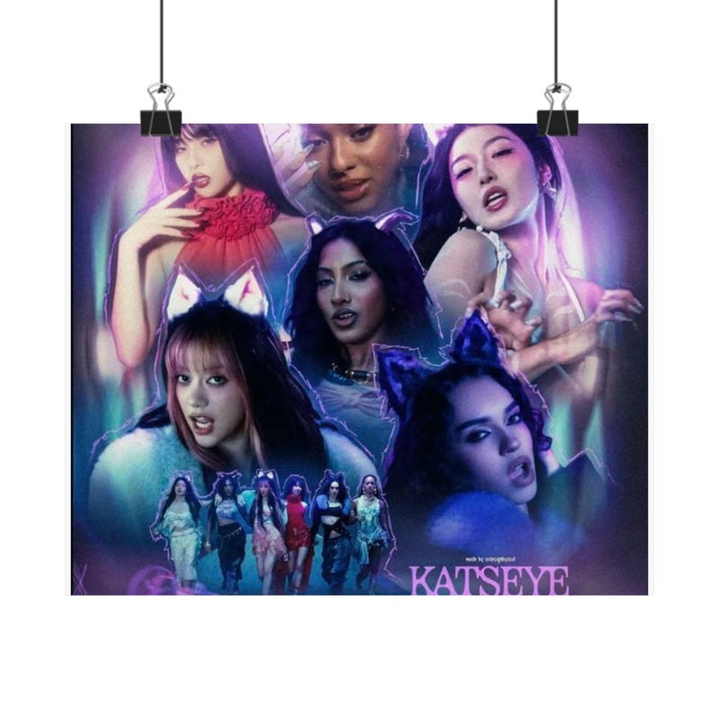 Katseye Poster Prints - Etsy