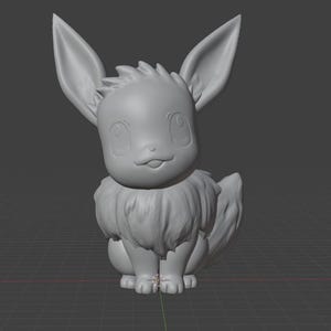 Eevee 3D model - STL file