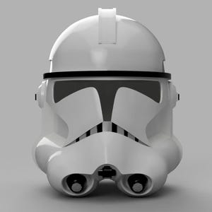 Fase 2 Clone Trooper-helm - 3D-afdrukbestanden