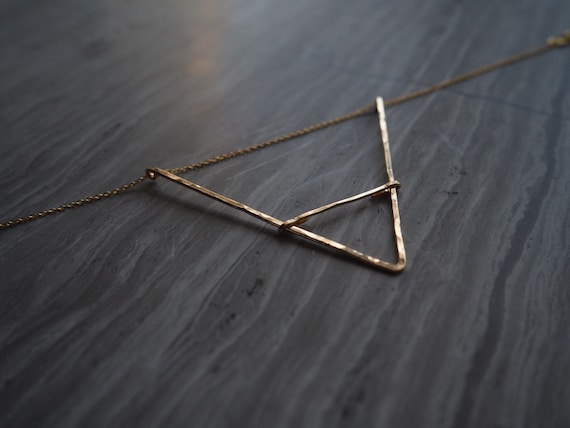 Barred Triangle Necklace