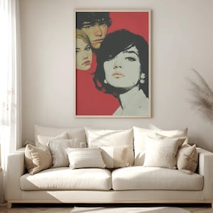 Scandinavian Abstract Art Print: Modern Home Decor, Gift for Art Lovers