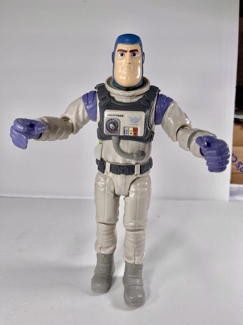 Disney Pixar Lightyear Buzz Lightyear XL-01 Action Figure 12 Inch Mattel 2021 Articulated Toy Star Command Space Ranger image 1