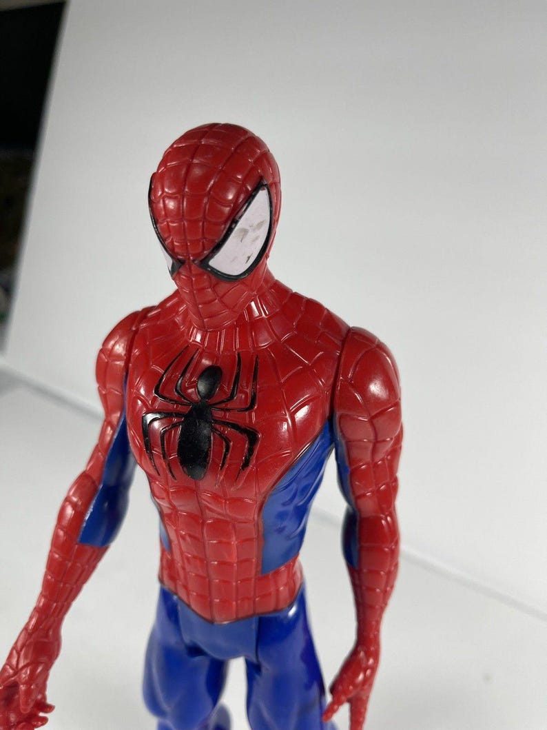 Spider-Man Titan Hero Series 12” Action Figure Hasbro 2013 Marvel Avengers Toy Loose Joints Used Collectible image 8