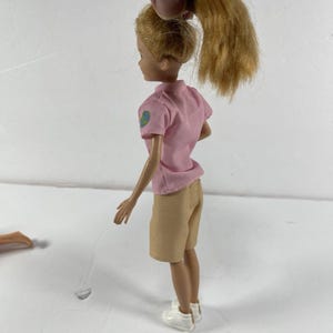 Barbie Doll Lot of 3 Skipper & Stacie Sisters + Elsa Style Princess Doll Mattel Disney 9-11” Fashion Dolls Preowned image 8