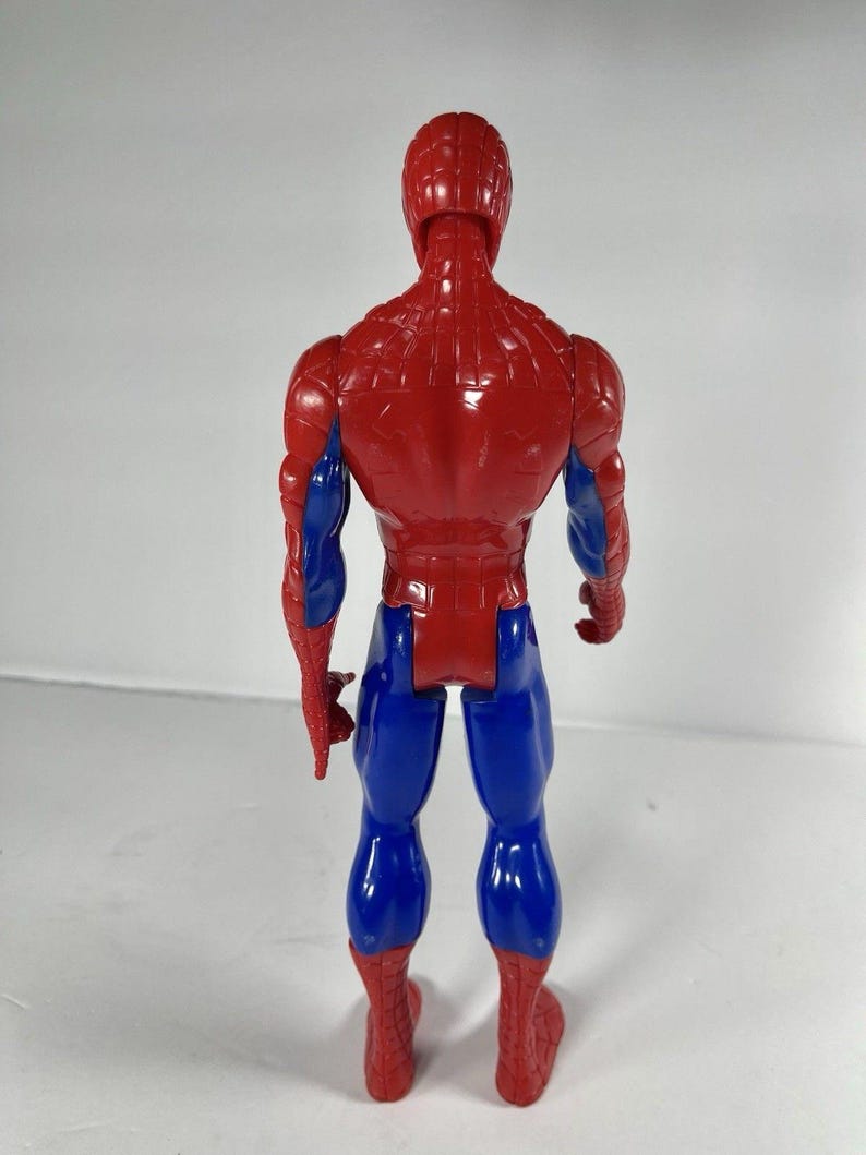 Spider-Man Titan Hero Series 12” Action Figure Hasbro 2013 Marvel Avengers Toy Loose Joints Used Collectible image 3