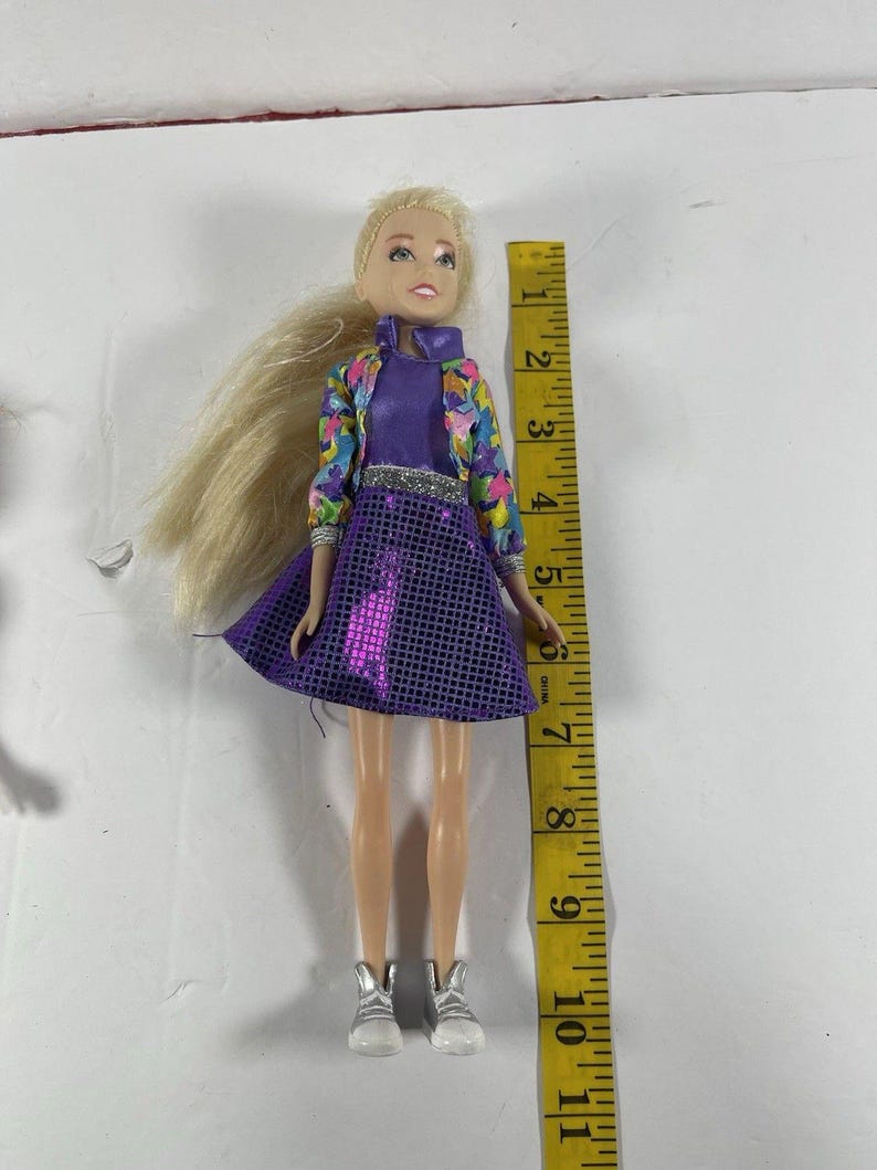 Barbie Doll Lot of 3 Skipper & Stacie Sisters + Elsa Style Princess Doll Mattel Disney 9-11” Fashion Dolls Preowned image 15