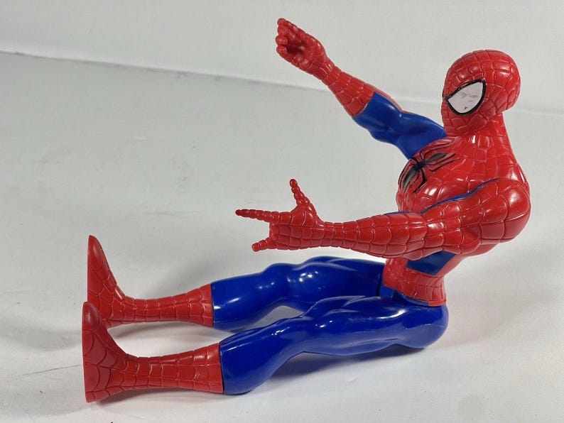 Spider-Man Titan Hero Series 12” Action Figure Hasbro 2013 Marvel Avengers Toy Loose Joints Used Collectible image 6