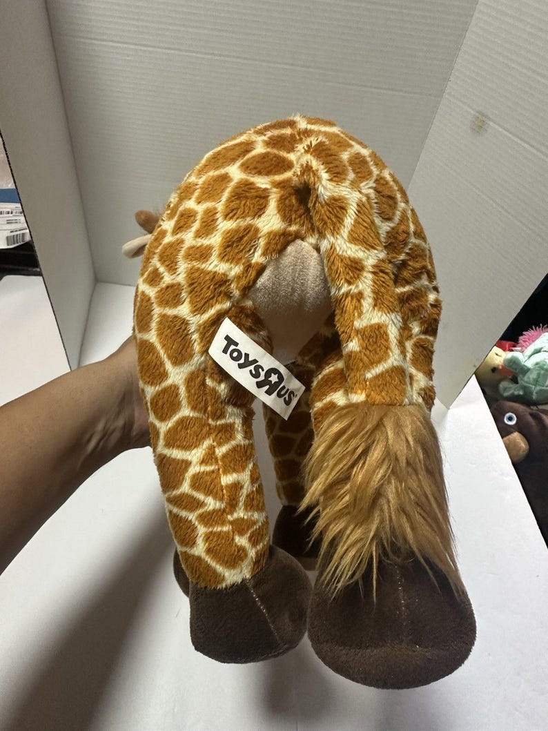 Toys R Us Geoffrey the Giraffe 2010 Soft Plush 18 - Etsy